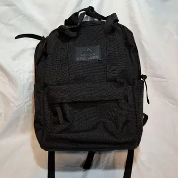 GREGORY 블랙 백팩