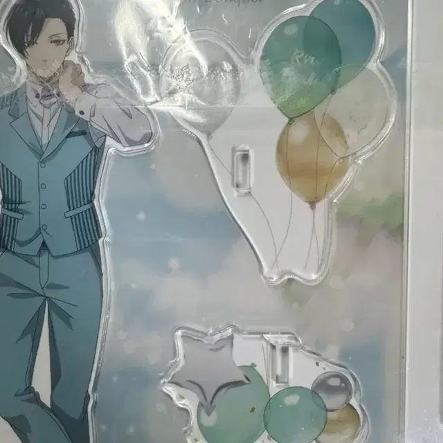 블루록 이토시 린 풍선 아크릴 스탠드