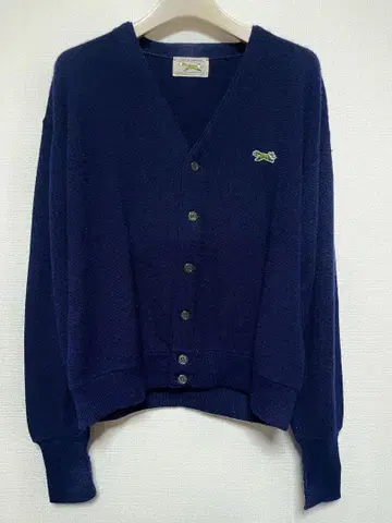 빈티지 JC Penney 네이비 가디건 M 커트 코베인 동일 컬러