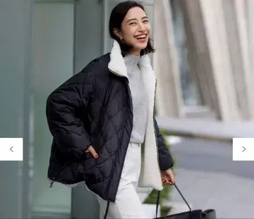 TAION x UNFILO 리버서블 보아 자켓