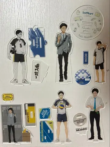 아카아시 케이지 아크릴 스탠드