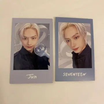 SEVENTEEN NEW_ 준 폴라로이드 2장 세트