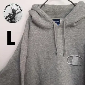 Champion 후드티 그레이 L