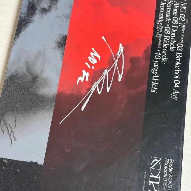 노엘 장용준 21S/S 앨범(직접 싸인 받음)