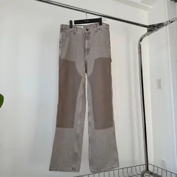 ZARA 40 브라운 데님 청바지