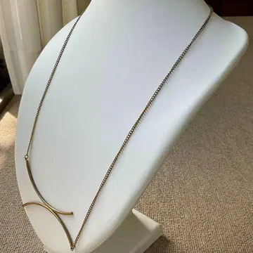 골드 체인 디자인 목걸이 갸냘픈 심플