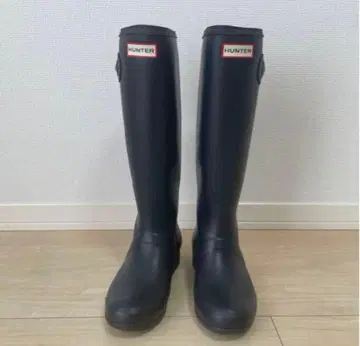 HUNTER UK3 롱 레인부츠 오리지널 투어 헌터