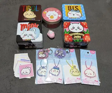 치이카와 (먼작귀) 캔 키링 씰 세트