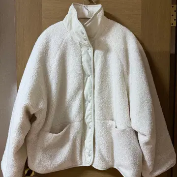 로리즈팜 리버서블 나일론 보아 블루종