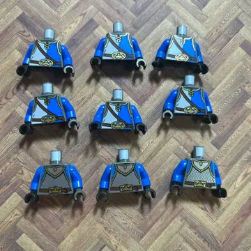 LEGO 캐슬 크라운 나이트 토르소 마네킹 9개