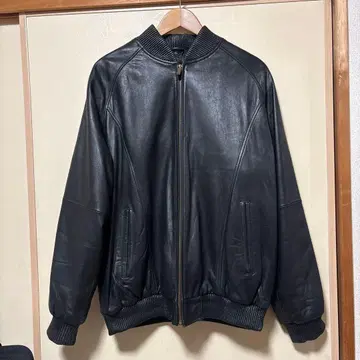 TANNERS AVENUE 가죽 자켓 XXL 블랙