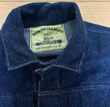 웨어하우스 데님 38 논페일 블라우스