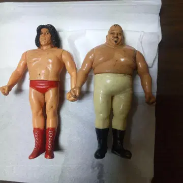 (초레어) 프로레슬링 피규어 2개 세트