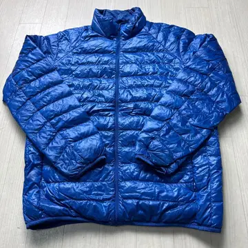 유니클로 울트라 라이트 다운 자켓 L 파랑