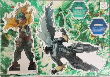 히로아카 원화전 한정판 아크릴 MEGA 피규어 W 데쿠 & 올마이트