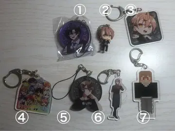 컬러풀 피치 키링 묶음 판매