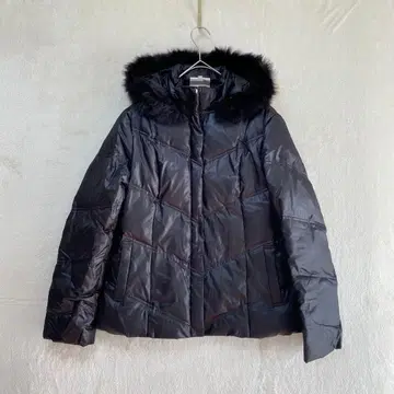 EMMAJAMES/다운 자켓/퍼&후드 탈부착 가능/블랙/11