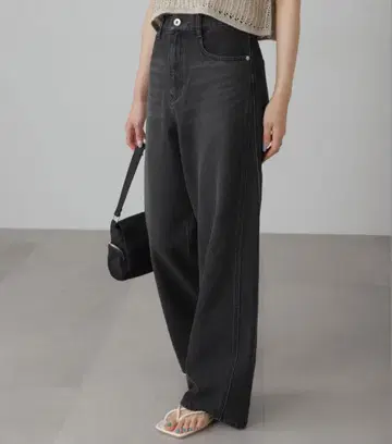 새상품급 FREE'S MART 사이드 패널 빈티지 와이드 데님