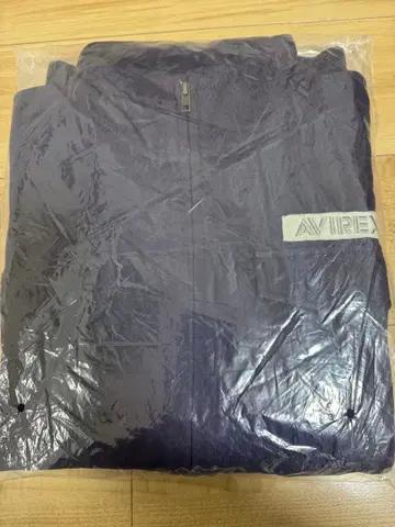 AVIREX 네이비 집업 맨투맨