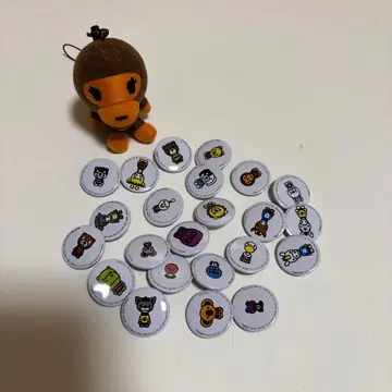 BABY MILO 애니멀 배치와 핸드폰 클리너 SET