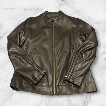 UNION STATION 남성용 L 양가죽 가죽 자켓 새상품급