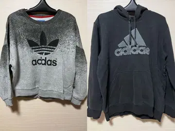 adidas 그라데이션 맨투맨/후드티