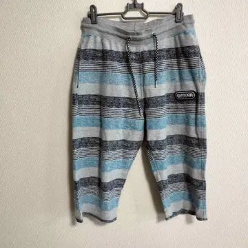 아웃도어 올 패턴 보더 하프 팬츠 숏팬츠 숏팬츠 멋쟁이