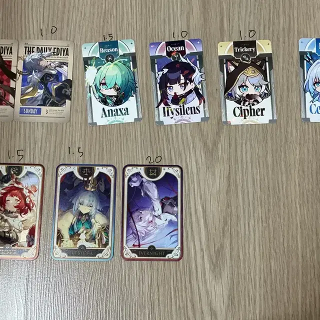 붕스 내뽑대,무료부스 카드,아낙사 아크릴 스탠드