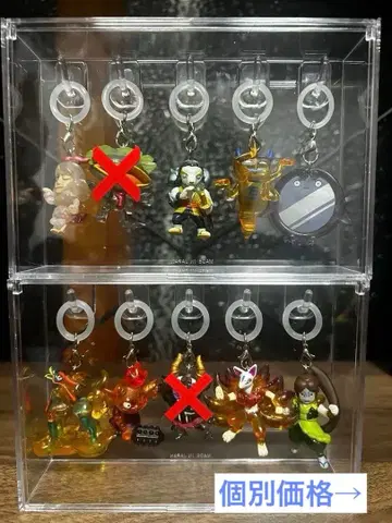 요괴워치 클리어 마스코트 키홀더 (설명란 필독)