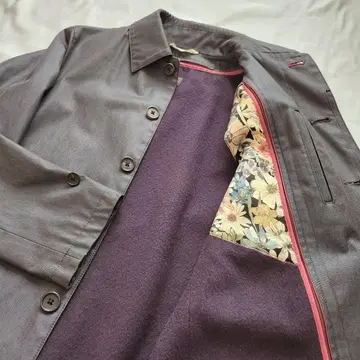 [ 새상품급 ] Paul Smith/스텐카라 코트/꽃무늬/남성용 S