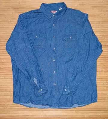 Wrangler 랭글러 데님 긴팔 셔츠 XL