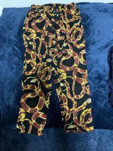 CALEE 22AW 스네이크 이지 팬츠