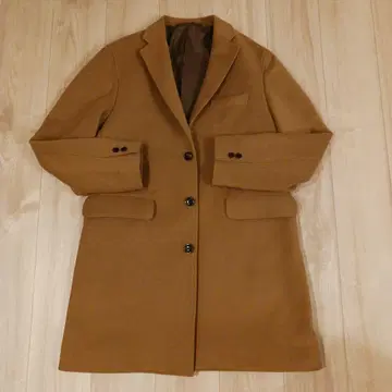 [ 새상품급 ] BEAMS 카멜 체스터 코트 S 사이즈