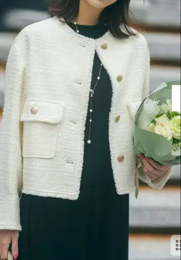 23구 여성용 트위드 자켓