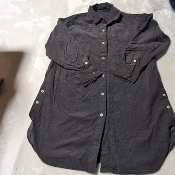 ARNVARDSTORM 다크 그레이 긴팔 셔츠