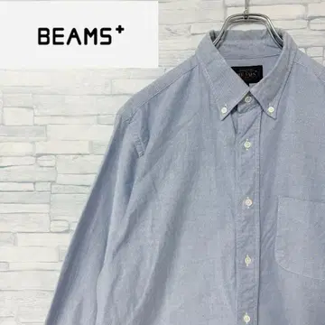 BEAMS PLUS 빔즈 긴팔 버튼 다운 셔츠 L