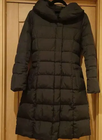 다운 자켓 블랙 사이즈 2