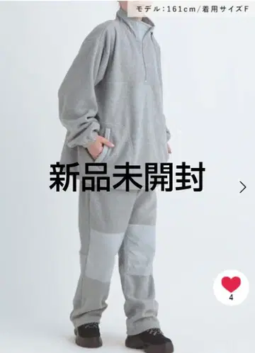 DISCUS 플리스 팬츠 그레이