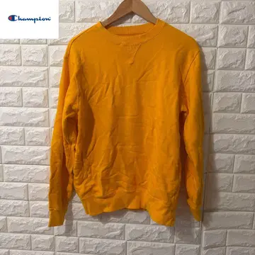 새상품급 champion 맨투맨 머스타드 XL