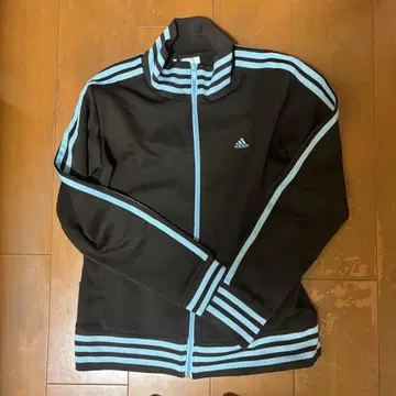 adidas 스트라이프 저지 브라운 스카이블루 브라운 아디다스