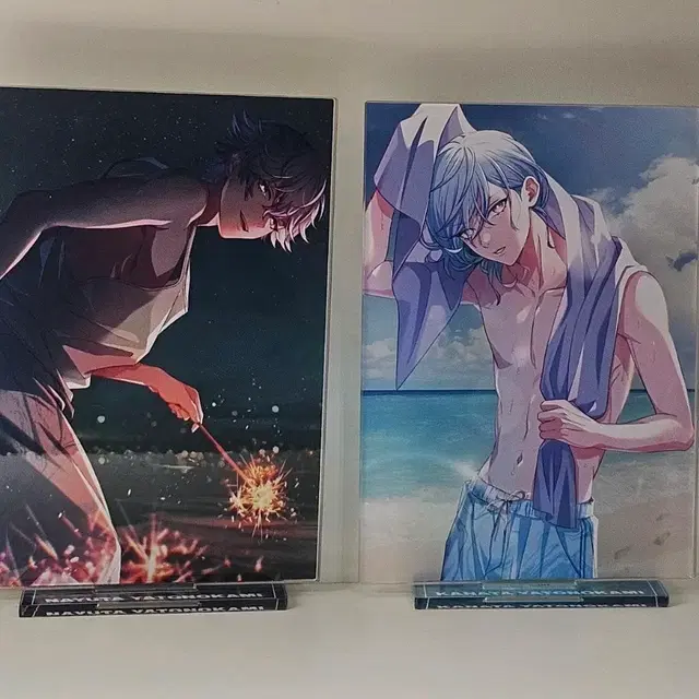 파라라이 코즈메즈 카나타 나유타 여름 환영 임해학교 아크릴 스탠드