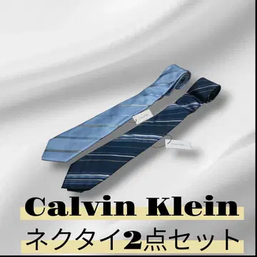 [ 미사용 택 포함 ] Calvin Klein 넥타이 2세트