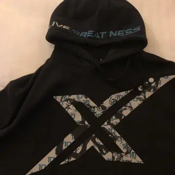 미사용 새상품 하드 록 카페 후드티 메시 콜라보 XXL