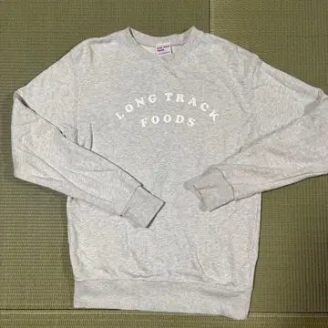 LONG TRACK FOODS 맨투맨 베이지