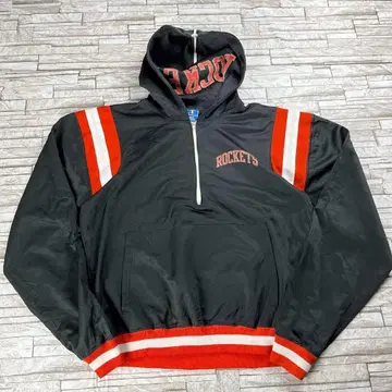 90s 챔피언 NBA 로케츠 후드티 하프 지퍼 빈티지