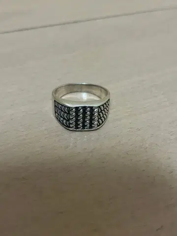 실버 925 데이비드 야먼 마리타임 로프 반지