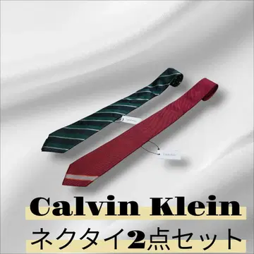 [미사용 택 포함] Calvin Klein 넥타이 2세트