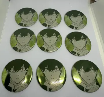 이 캔뱃지 9개 세트 블루 록 전