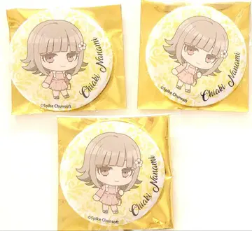 [단간론파/나나미 치아키] good spoon 콜라보 카페 캔뱃지 3개