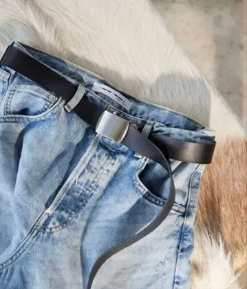 윔 가젯 가죽 GI 벨트 블랙